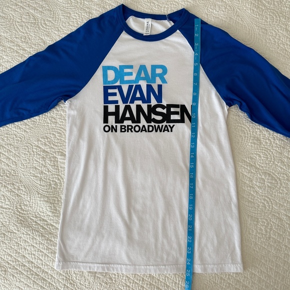 Dear Evan Hansen the Musical Broadway Raglan Baseball Tee Shirt Top Small - Picture 5 of 7